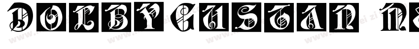 DolbyGustan Medium字体转换